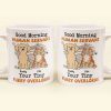 Morning ! Human Servant - Personalized Mug Morning ! Human Servant - Personalized Mug
