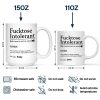 Morning Intolerant Funny - Personalized Mug Morning Intolerant Funny - Personalized Mug