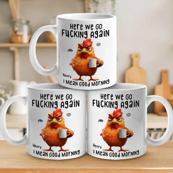 Morning, Let The Grumpiness Begin - Friend Personalized Custom Mug - Christmas Gift For Best Friends, Sisters, Family Members, Coworkers Morning, Let The Grumpiness Begin - Friend Personalized Custom Mug - Christmas Gift For Best Friends, Sisters, Family Members, Coworkers