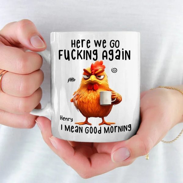 Morning, Let The Grumpiness Begin - Friend Personalized Custom Mug - Christmas Gift For Best Friends, Sisters, Family Members, Coworkers Morning, Let The Grumpiness Begin - Friend Personalized Custom Mug - Christmas Gift For Best Friends, Sisters, Family Members, Coworkers
