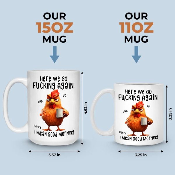 Morning, Let The Grumpiness Begin - Friend Personalized Custom Mug - Christmas Gift For Best Friends, Sisters, Family Members, Coworkers Morning, Let The Grumpiness Begin - Friend Personalized Custom Mug - Christmas Gift For Best Friends, Sisters, Family Members, Coworkers