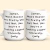 Most Bosses Are Pretty Sh*T But Not You You're A Fucking Legend - Personalized Mug Most Bosses Are Pretty Sh*T But Not You You're A Fucking Legend - Personalized Mug