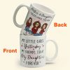 Mother And Daughter Forever Linked Together - Personalized Mug Mother And Daughter Forever Linked Together - Personalized Mug