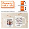 Mother And Daughter Forever Linked Together - Personalized Mug Mother And Daughter Forever Linked Together - Personalized Mug