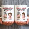 Mother And Daughter Will Always Be Connected By Heart - Personalized Custom Coffee Mug - MOM142_MG Mother And Daughter Will Always Be Connected By Heart - Personalized Custom Coffee Mug - MOM142_MG