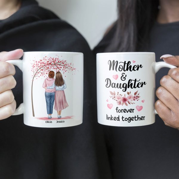 Mother And Daughters - Personalized Mug Mother And Daughters - Personalized Mug