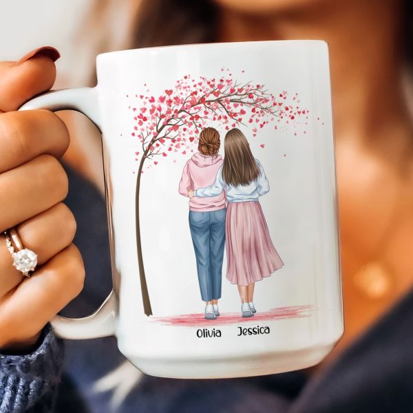 Mother And Daughters - Personalized Mug Mother And Daughters - Personalized Mug