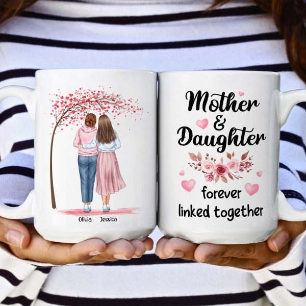 Mother And Daughters - Personalized Mug Mother And Daughters - Personalized Mug