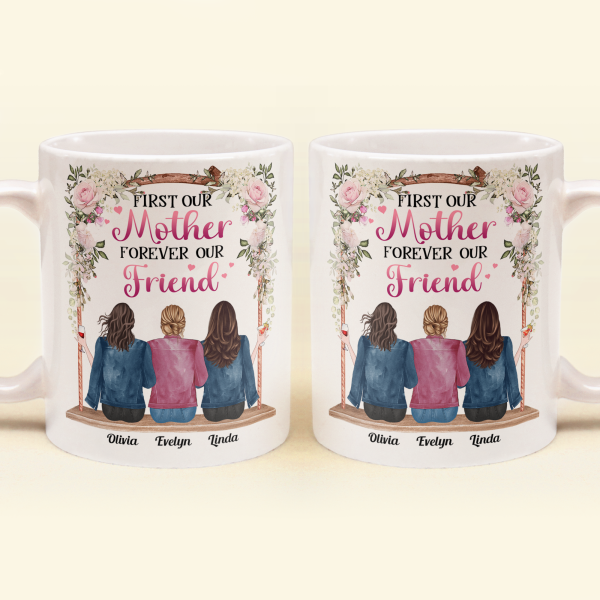 Mother And Daughters Forever - Personalized Mug Mother And Daughters Forever - Personalized Mug
