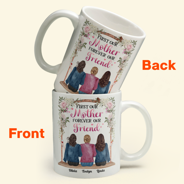 Mother And Daughters Forever - Personalized Mug Mother And Daughters Forever - Personalized Mug
