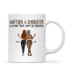 Mother & Daughter - A Bond That Can't Be Broken, Custom Ceramic Mug, Perfect Gift for Mom or Daughter - Personalized Mug to Celebrate the Special Bond! Mother & Daughter - A Bond That Can't Be Broken, Custom Ceramic Mug, Perfect Gift for Mom or Daughter - Personalized Mug to Celebrate the Special Bond!