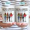 Mother & Daughter - A Bond That Can't Be Broken, Custom Ceramic Mug, Perfect Gift for Mom or Daughter - Personalized Mug to Celebrate the Special Bond! Mother & Daughter - A Bond That Can't Be Broken, Custom Ceramic Mug, Perfect Gift for Mom or Daughter - Personalized Mug to Celebrate the Special Bond!
