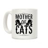 Mother Of Cats Coffee Mug Mother Of Cats Coffee Mug