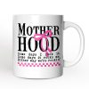 Motherhood Personalized Mug, Mom Gift With Custom Name Motherhood Personalized Mug, Mom Gift With Custom Name
