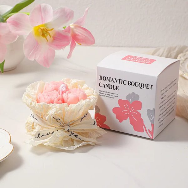 Mother's Day Scented Flower Candle Gift Box Mother's Day Scented Flower Candle Gift Box