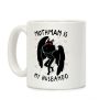 Mothman Is My Husbando Coffee Mug Mothman Is My Husbando Coffee Mug