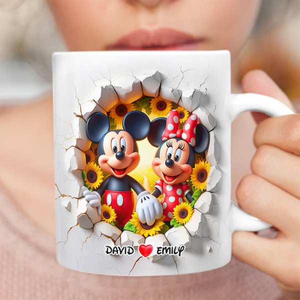 Mouse Couple Mug - Personalized Gifts For Couple 08hupu140425 Mouse Couple Mug - Personalized Gifts For Couple 08hupu140425