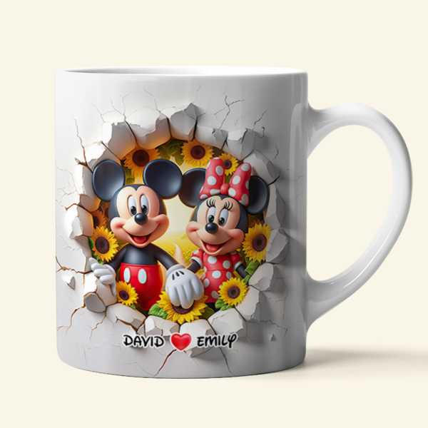 Mouse Couple Mug - Personalized Gifts For Couple 08hupu140425 Mouse Couple Mug - Personalized Gifts For Couple 08hupu140425