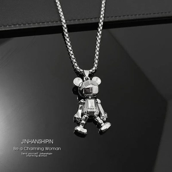 Movable Bear Pendant Necklace Movable Bear Pendant Necklace