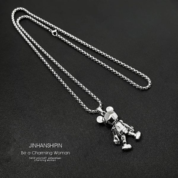 Movable Bear Pendant Necklace Movable Bear Pendant Necklace
