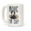 Move I'm Gay Oscar Wilde Coffee Mug Move I'm Gay Oscar Wilde Coffee Mug