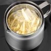 Multi-Functional 1.5/2L Stainless Steel Oil Filter Pot With Frying Basket