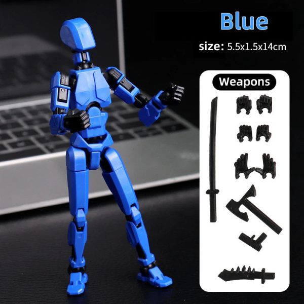 Multi-Jointed Movable Shapeshift Robot 3D Printed Mannequin Dummy 13 Action Figures Multi-Jointed Movable Shapeshift Robot 3D Printed Mannequin Dummy 13 Action Figures