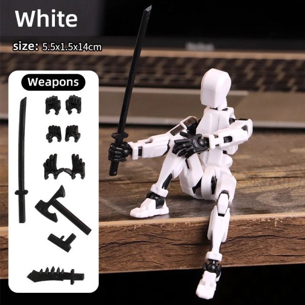 Multi-Jointed Movable Shapeshift Robot 3D Printed Mannequin Dummy 13 Action Figures Multi-Jointed Movable Shapeshift Robot 3D Printed Mannequin Dummy 13 Action Figures