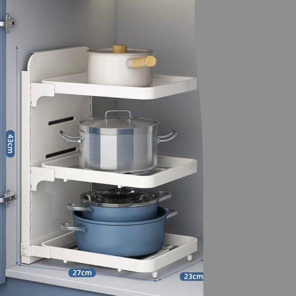 Multi-Layer Under Sink Kitchen Pot Rack Multi-Layer Under Sink Kitchen Pot Rack
