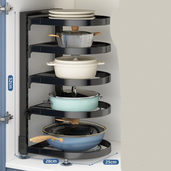 Multi-Layer Under Sink Kitchen Pot Rack Multi-Layer Under Sink Kitchen Pot Rack