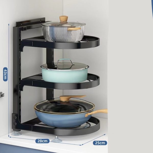 Multi-Layer Under Sink Kitchen Pot Rack Multi-Layer Under Sink Kitchen Pot Rack