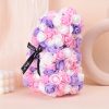 Multicolored Rose Bear Decorative Gift