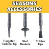 Multifunctional Aluminium Alloy Hiking Stick Multifunctional Aluminium Alloy Hiking Stick