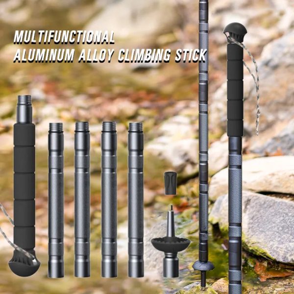 Multifunctional Aluminium Alloy Hiking Stick Multifunctional Aluminium Alloy Hiking Stick