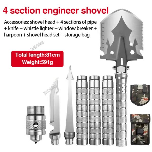 Multifunctional Outdoor Camping Shovel Multifunctional Outdoor Camping Shovel