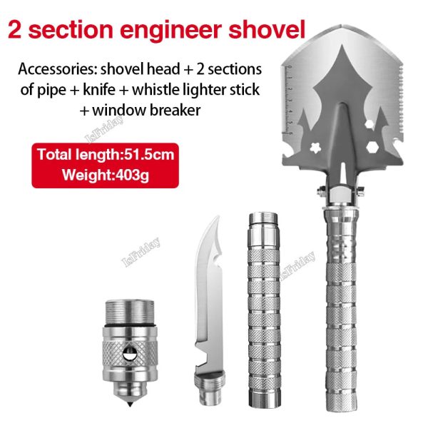 Multifunctional Outdoor Camping Shovel Multifunctional Outdoor Camping Shovel