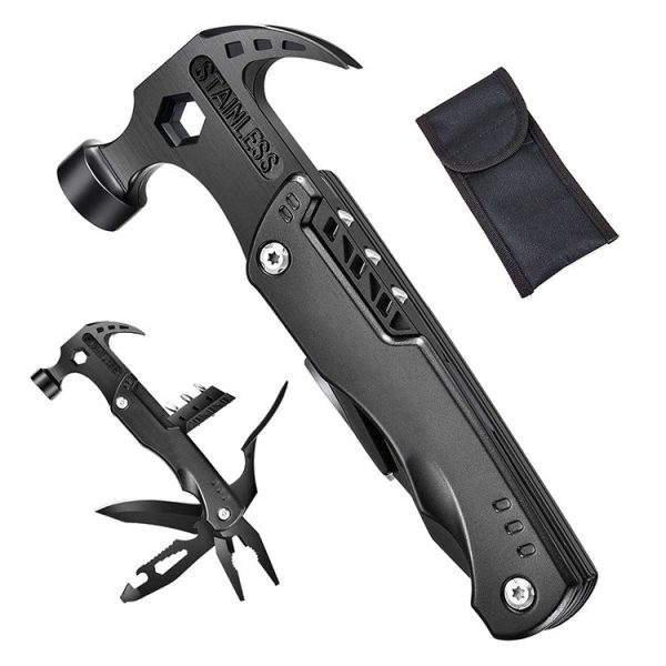 Multifunctional Pliers With Folding Nail Hammer Multifunctional Pliers With Folding Nail Hammer