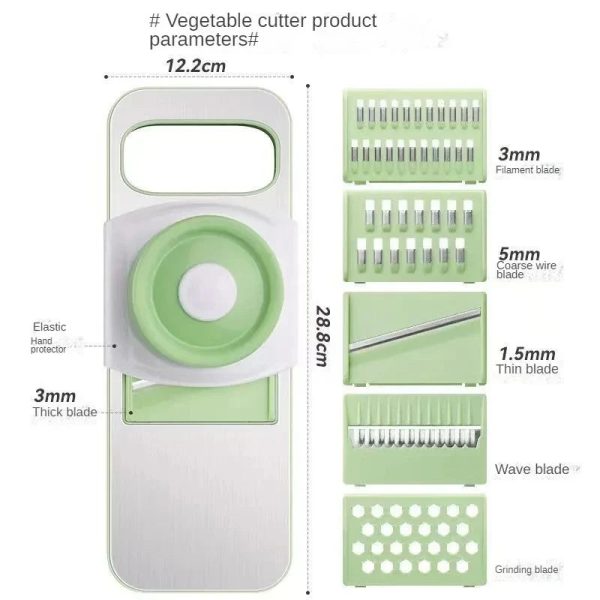 Multifunctional Stainless Steel Vegetable Cutter Multifunctional Stainless Steel Vegetable Cutter