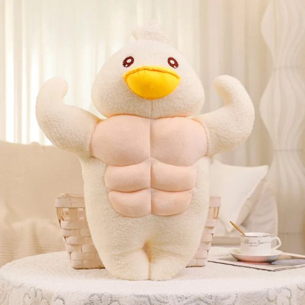 Muscle Frog & Duck Plush A Quirky Pair Muscle Frog & Duck Plush A Quirky Pair