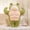 Muscle Frog & Duck Plush A Quirky Pair Muscle Frog & Duck Plush A Quirky Pair