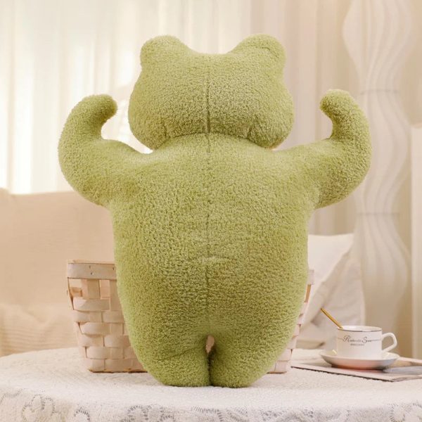 Muscle Frog & Duck Plush A Quirky Pair Muscle Frog & Duck Plush A Quirky Pair