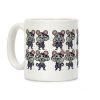 Muscle Mice Pattern Parody Coffee Mug Muscle Mice Pattern Parody Coffee Mug