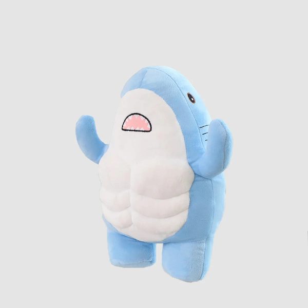 Muscle Shark Plush Toy 35cm Muscle Shark Plush Toy 35cm