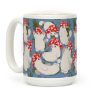 Mushroom Cats Pattern Coffee Mug Mushroom Cats Pattern Coffee Mug