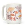 Mushroom Garden Pattern Coffee Mug Mushroom Garden Pattern Coffee Mug
