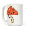 Mushroom With Knife Coffee Mug Mushroom With Knife Coffee Mug
