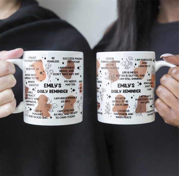 My Affirmations Mug - Self Gift, Gifts For Daughter, Friends - Personalized Mug My Affirmations Mug - Self Gift, Gifts For Daughter, Friends - Personalized Mug
