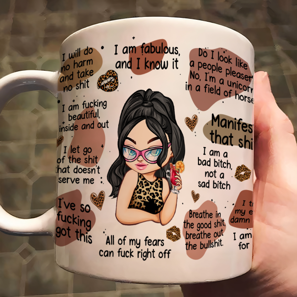 My Bad B*Tch Affirmations - Gifts For Daughter, Friend, For Me Gift - Personalized Mug My Bad B*Tch Affirmations - Gifts For Daughter, Friend, For Me Gift - Personalized Mug