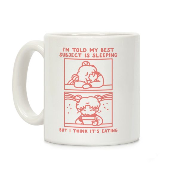 My Best Subject is Sleeping Coffee Mug My Best Subject is Sleeping Coffee Mug
