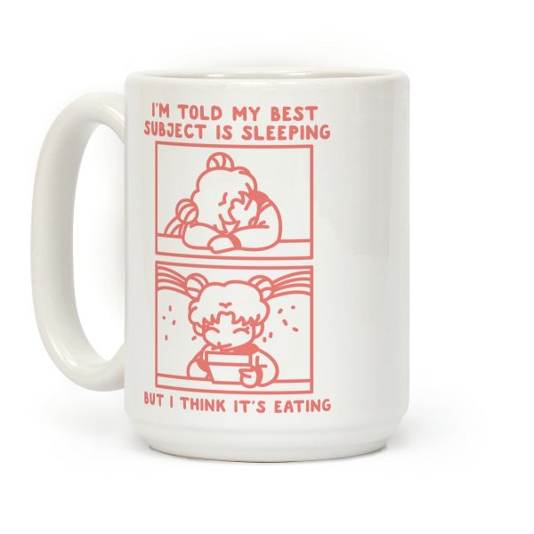 My Best Subject is Sleeping Coffee Mug My Best Subject is Sleeping Coffee Mug